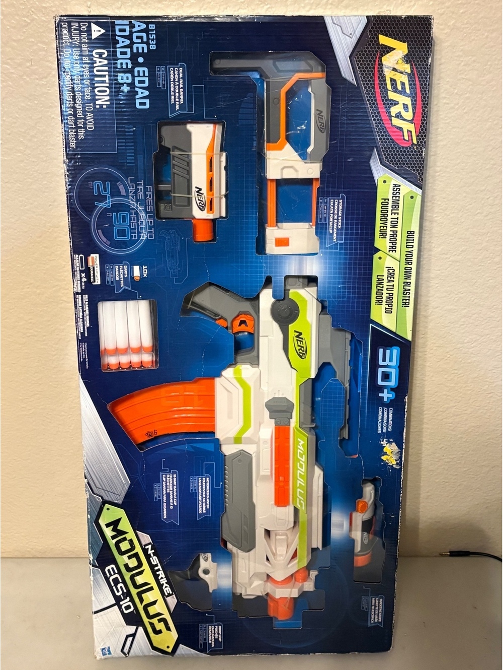 Nerf Modulus ECS-10 Blaster with Accessories